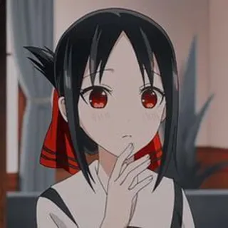 ❤️ Kaguya Shinomiya Kaguya-sama: Love Is War Аниме, Кагуя Синомия, Госпожа Кагуя: В любви как на войне, Манга, Милый, Девушка, Анимация telegram sticker