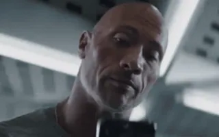🗿 Dwayne Johnson Dwayne Johnson, The Rock, Schauspieler, Promi, Gesicht whatsapp sticker