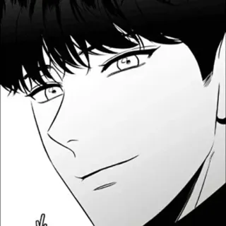 🖤 Manhwa, arrogante, Anime, Dito, Disegno telegram sticker