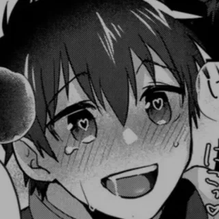 🔞 Anime, Manga, Kawaii, Nghệ thuật, Trái tim, Đỏ mặt telegram sticker