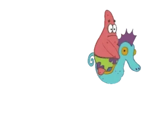 ๐ Patrick Star SpongeBob SquarePants cartoon, spongebob, patrick, sea horse, nickelodeon telegram sticker