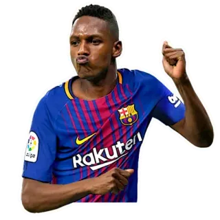 🕺 축구, 운동선수, 바르셀로나, 축구, 라쿠텐 telegram sticker