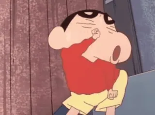 💃 Shin-chan Crayon Shin-chan Animé, Dessin animé, Drôle, Enfant, Shin-chan, Crayon Shin-chan, Personnage whatsapp sticker
