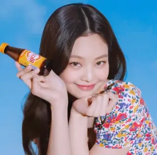 🍾 BIFFI coréen, boisson, personne, publicité, femme telegram sticker