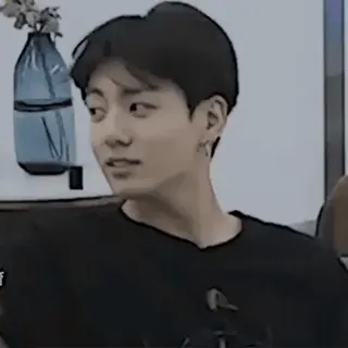 🗡 Jungkook kpop, jungkook, bts, ídolo, cantante, retrato telegram sticker