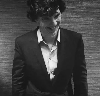 😂 Benedict Cumberbatch 演员, 男人, 肖像, 名人 whatsapp sticker