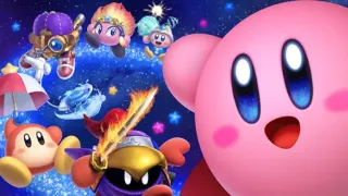 😍 Kirby Gra wideo, Nintendo, Różowy, Postać, Akcja telegram sticker