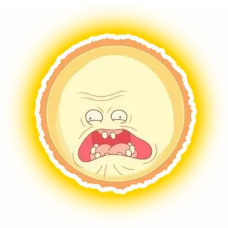 😫 Mr. Poopybutthole Rick and Morty Mr. Poopybutthole, Rick and Morty, Cartone animato, Adesivo, Divertente telegram sticker