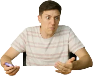 🤨 pessoa, homem, surpresa, reação, confuso whatsapp sticker