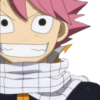 😬 Natsu Dragneel Fairy Tail Anime, Mangá, Fairy Tail, Natsu Dragneel telegram sticker