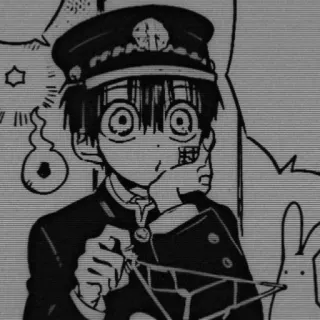😯 Hanako-kun Toilet-bound Hanako-kun Anime, Manga, Hanako-kun, Seragam sekolah, Kartun, Hantu, TBHK whatsapp sticker