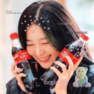 👘 i cry blood
I love crying blood
4:57 am
I cannot stop crying
make it stop
I cannot see weinen, blut, emotional, traurig, ästhetisch, verzweifelt, coca-cola, soft, mädchen telegram sticker