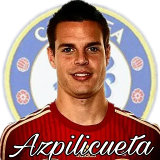 ☺️ Azpilicueta futebol, futebol, atleta, Chelsea FC, Azpilicueta, esporte, jogador telegram sticker