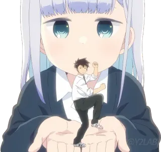 🕺 Anime, Manga, Niedlich, Charakter, Japanisch, Cartoon telegram sticker