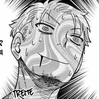 🤤 TREME 만화, 애니메이션, 표정, 얼굴, 만화 telegram sticker