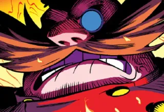 😈 Dr. Eggman sonic the hedgehog, dr eggman, villain, cartoon, video game telegram sticker