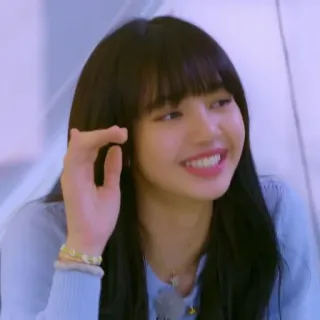 🌸 Lisa Sängerin, Frau, Kpop, Porträt, Promi, Person telegram sticker