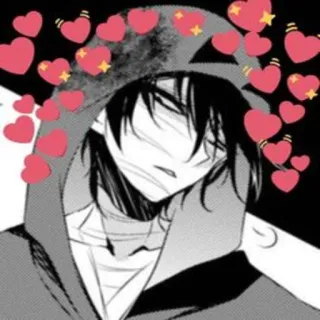 ❤️ Isaac Foster Angels of Death Anime, Manga, Cuori, Isaac Foster, Angels of Death telegram sticker