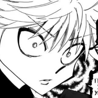 😤 Killua Zoldyck Hunter x Hunter คิรัวร์, อนิเมะ, มังงะ, hunter x hunter, โซลดิ๊ก, ตกใจ telegram sticker