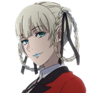 Kakegurui @Stikersll whatsapp stickers