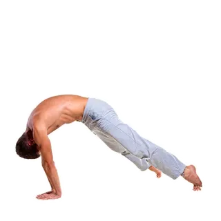 😄 yoga, man, exercise, fitness, pose telegram sticker