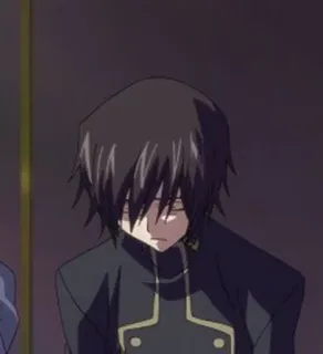 🥀 Lelouch Lamperouge Code Geass Anime, Lelouch, Code Geass, Manga, Personaggio, Studente whatsapp sticker