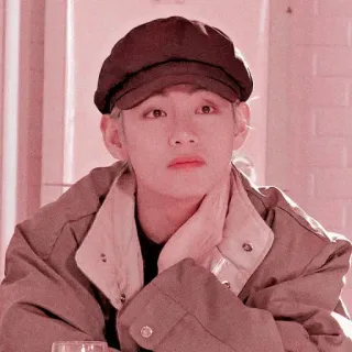 🗼 V kpop, bts, v, ídolo coreano, cantante, ídolo telegram sticker