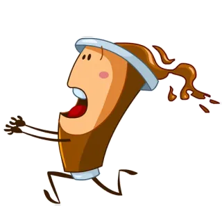 Hi Coffee! - Diveo Media whatsapp stickers