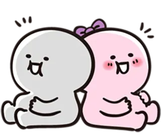 😀 น่ารัก, การ์ตูน, ตัวละคร, คาวาอิ whatsapp sticker