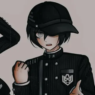 🌟 Shuichi Saihara Danganronpa Anime, Danganronpa, Shuichi Saihara, Personaje, Manga, Juego telegram sticker