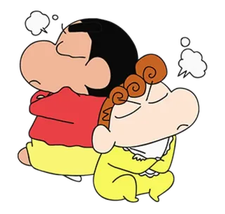 😠 Shin-chan cartoon, anime, sad, angry, Shin-chan, crayons telegram sticker
