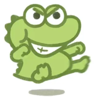 🥊 cartoon, animal, dinosaur, reptile, cute, illustration, sticker telegram sticker