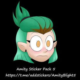 5️⃣ Amity Blight The Owl House Amity Sticker Pack 5
https://t.me/addstickers/AmityBlight5 cartoon, sticker, Amity Blight, The Owl House, character, animation telegram sticker