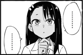 🖤 anime, manga, cartoon, expression, thinking, doubt, questioning telegram sticker