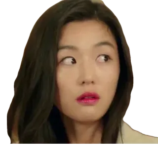 🙄 donna, asiatica, espressione, faccia, coreana telegram sticker