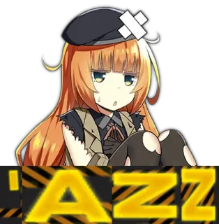 😠 'AZZ Anime, Desenho animado, Personagem, Expressão, Adesivo, Garota, Palavrão telegram sticker