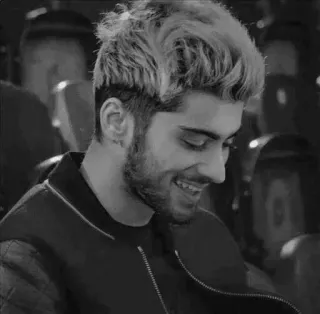 😂 Zayn Malik singer, celebrity, portrait, smile, man, zayn malik telegram sticker