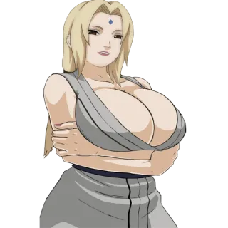 ⚽️ Tsunade Naruto anime, tsunade, naruto, woman, character telegram sticker
