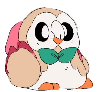 ROWLET🦉 telegram stickers