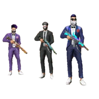 👬 arma, personaggi, completi, violenza, azione telegram sticker
