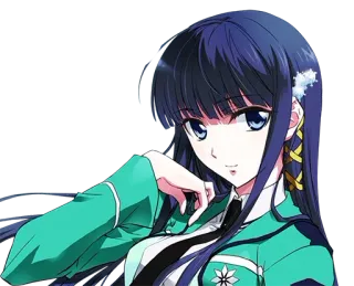 😏 Anime, Garota, Personagem, Ilustração telegram sticker