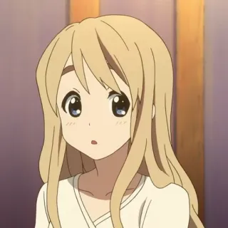 🍮 Tsumugi Kotobuki K-On! Аниме, Мультфильм, Персонаж, Милый, Девушка, Тсумуги Котобуки, K-On telegram sticker