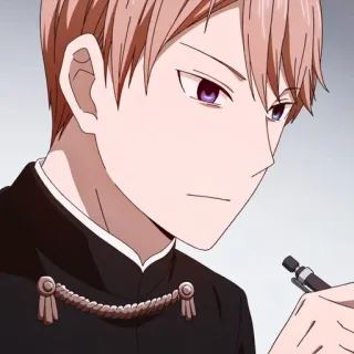 😕 Miyuki Shirogane Kaguya-sama: Love Is War Anime, Charakter, Präsident, Student telegram sticker