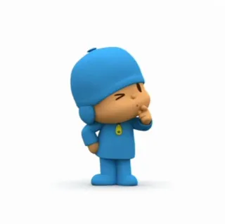 Pocoyo 𔘓 @lilbebekuromi whatsapp stickers
