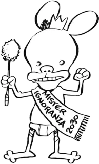 🤪 MISTER IGNORANZA 2030 Dibujos animados, Ignorancia, Banda, Ratón, Personaje telegram sticker