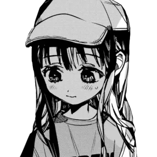 😵‍💫 Anime, Mangá, Garota, Personagem, Chapéu telegram sticker