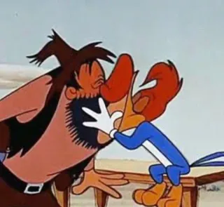 💋 Woody Woodpecker cartone animato, Woody Woodpecker, animazione, divertente, classico whatsapp sticker