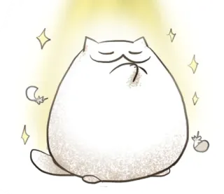 🐱 gato, fofo, adesivo, animal, desenho animado, fofo telegram sticker