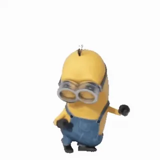 🕺 Minion Despicable Me Cartoon, Gelb, Minion, Lustig, Süß telegram sticker