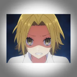 💫 Anime, Wütend, Frustriert, Cartoon, Figur, Emotional telegram sticker
